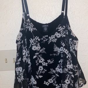 Floral tank top